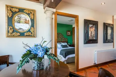 Cama o camas de una habitación en El Aserradero