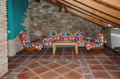 Zona de estar de Casa Rural Romanejo