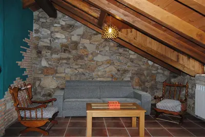 Zona de estar de Casa Rural Romanejo