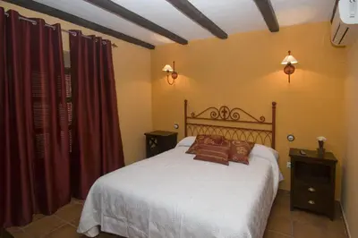 Cama o camas de una habitación en Pitogordo