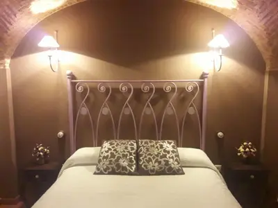 Cama o camas de una habitación en Pitogordo