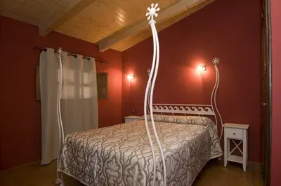 Cama o camas de una habitación en Pitogordo
