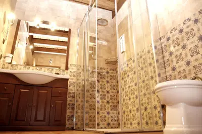 Un baño de El Teñao