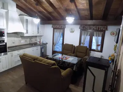 Una cocina o zona de cocina en El Capricho Casa Rural