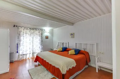 Cama o camas de una habitación en Posada de Los Aceiteros