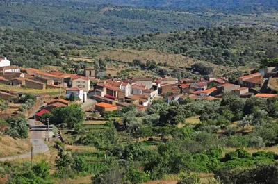 Paisaje cerca de esta posada u hostería