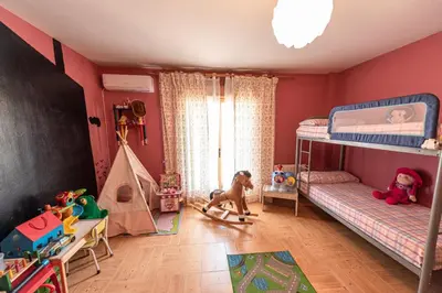 Cama o camas de una habitación en Los Valles & Spa