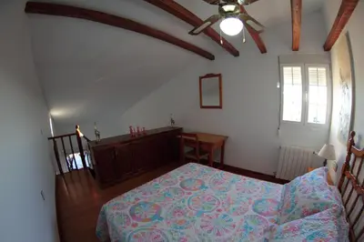 Cama o camas de una habitación en Casa Sebastiana