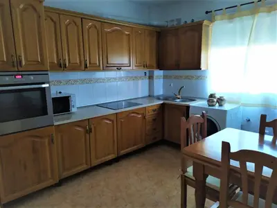 Una cocina o zona de cocina en Apartamento Villa Soterraña
