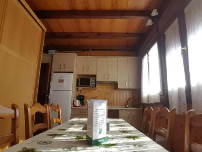 Una cocina o zona de cocina en Bardal de Huerta