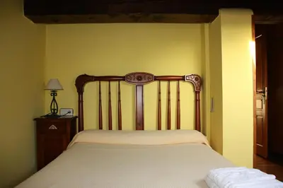 Cama o camas de una habitación en Bardal de Huerta