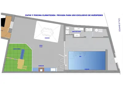 Plano de CASA TIO PEGUERO - PISCINA SPA
