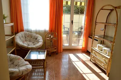 Zona de estar de Apartamento Plaza Mayor Trujillo