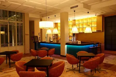 Zona de estar de Gran Hotel Aqualange - Balneario de Alange