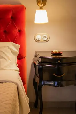 Cama o camas de una habitación en Luna