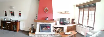 Una televisión o centro de entretenimiento en El Cerrillo II