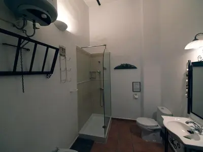 Un baño de La Tierra Verde Casita