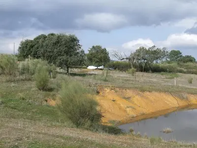 Paisaje cerca of this country house