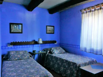 Cama o camas de una habitación en Casa Zambrana