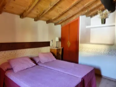 Cama o camas de una habitación en Casa Zambrana