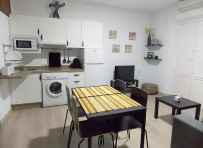 Una cocina o zona de cocina en Apartamentos Capuchinas