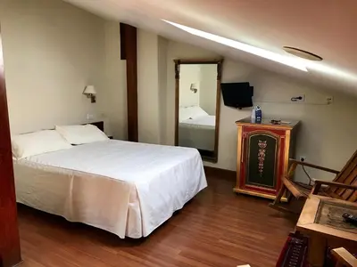 Cama o camas de una habitación en Hotel Microtel Placentinos