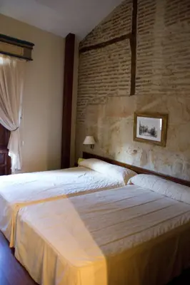 Cama o camas de una habitación en Hotel Microtel Placentinos