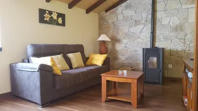 Zona de estar de El Cordel de Gredos