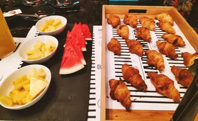 Comida en o cerca de este hostal o pensión