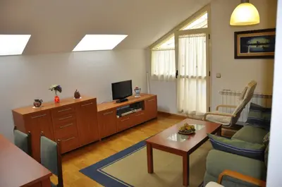 Una televisión o centro de entretenimiento en Alameda del Tormes