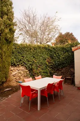 Jardín al aire libre en Casa Rural Alto Santiago