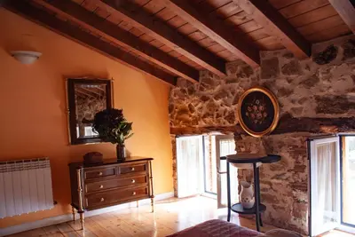 Zona de estar de Casa Rural Alto Santiago