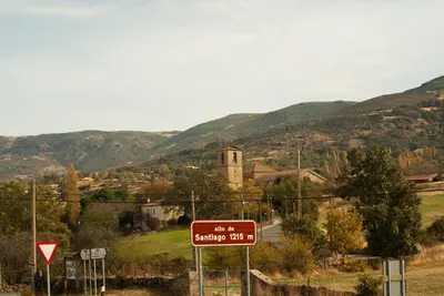 Paisaje cerca of this country house