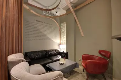 Zona de estar de Albergue Revolutum Hostel