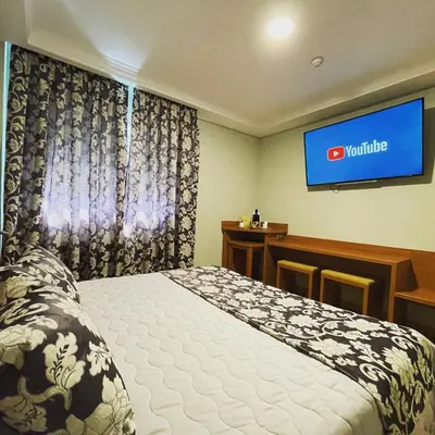 Cama o camas de una habitación en Hotel Cies