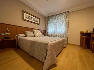 Cama o camas de una habitación en Hotel Cies