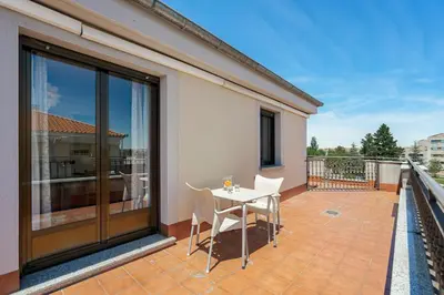 Un balcón o terraza de Hotel Salamanca Rio