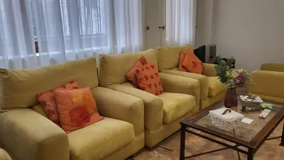 Zona de estar de Hotel Castilla