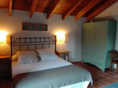 Cama o camas de una habitación en El Turcal