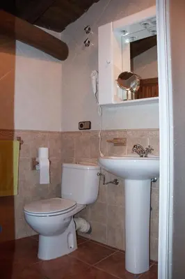Un baño de Casa Rural La Pastera