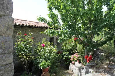 Jardín al aire libre en Casa Rural La Pastera