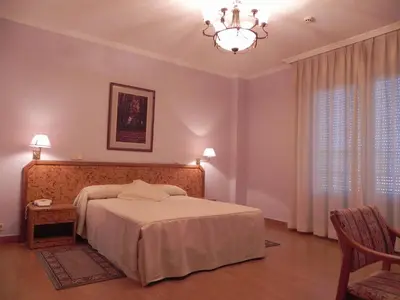 Cama o camas de una habitación en Toros de Guisando
