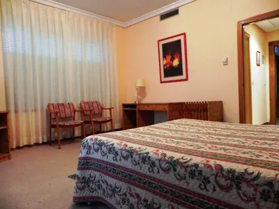 Cama o camas de una habitación en Toros de Guisando