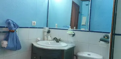 Un baño de Hospederia Doña Ligia