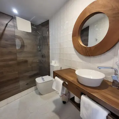 Un baño de Hostal El Cerro - Only Adults