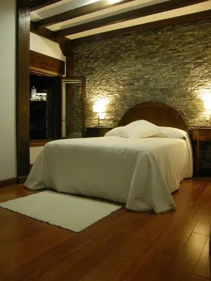 Cama o camas de una habitación en Hostal El Cerro - Only Adults