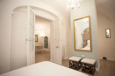 Cama o camas de una habitación en Apartamento Torre Redonda - AT-CC-00355