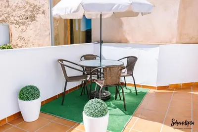 Un balcón o terraza de Serendipia