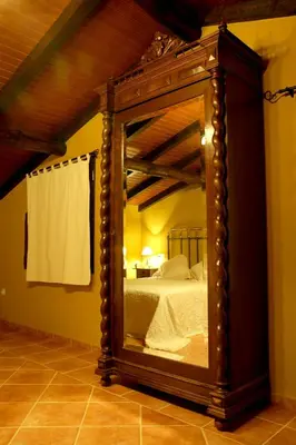 Cama o camas de una habitación en El Rincón de Castilla