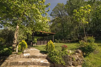 Jardín al aire libre en El Rincón de Castilla